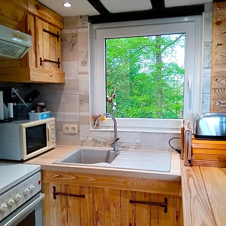 Louloudia - Bonsoy Jaune 12 - In Het Bos Met Mooi Zicht En Rustig Gelegen Holiday home